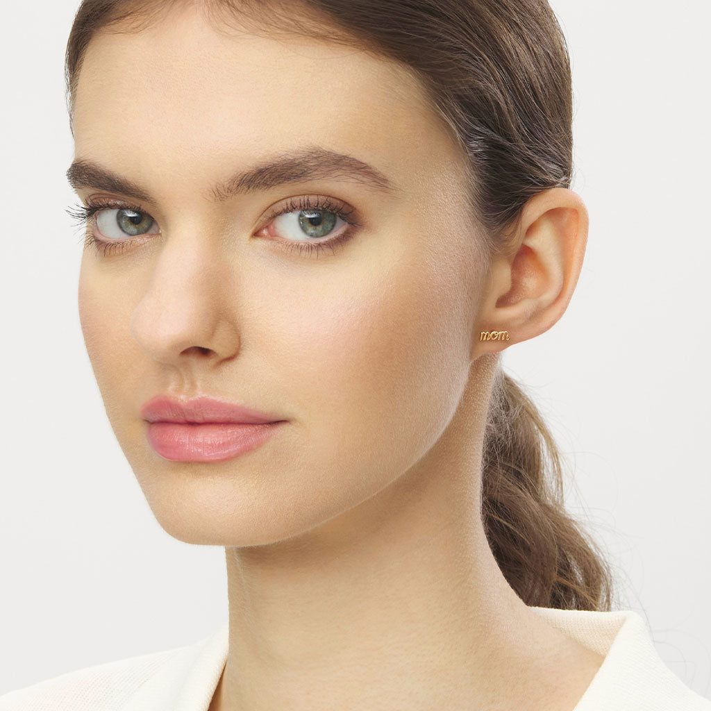 Ørestik - For My Mom earring  - Gold