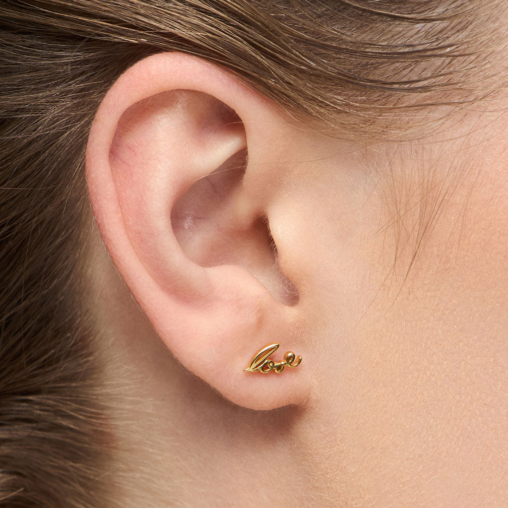Ørestik - For My Love earring  - Gold