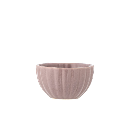 Latina Skål - Rosa - Stentøj - Ø9 x H5 cm