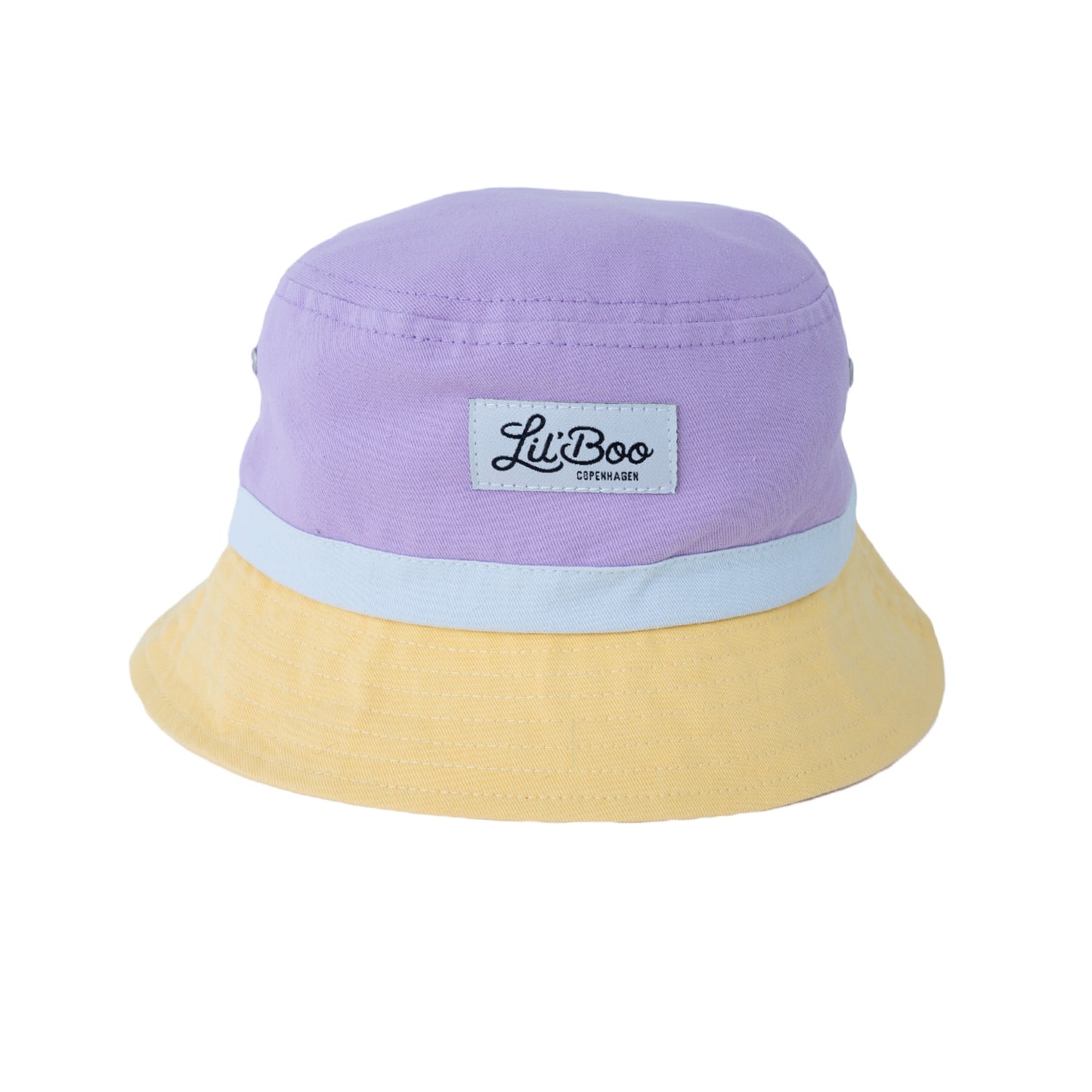 Lil' Boo Block Bucket Hat - Light Purple/Yellow 2-6 år