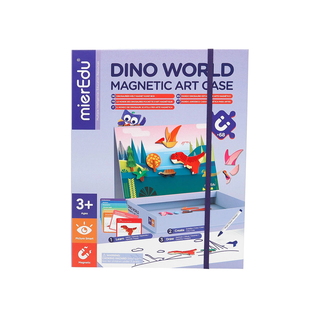 Magnetisk legesæt - Dinosaurer