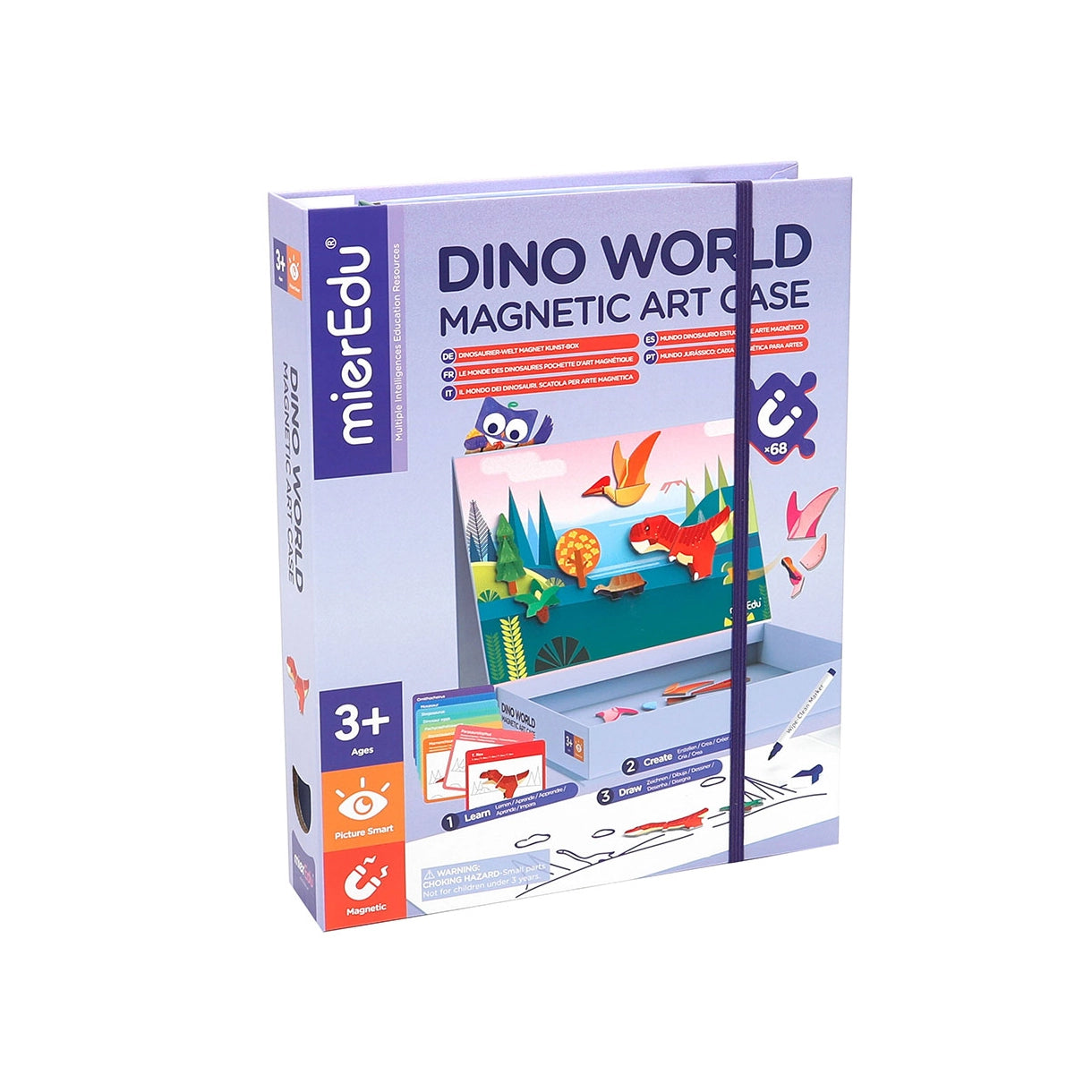 Magnetisk legesæt - Dinosaurer