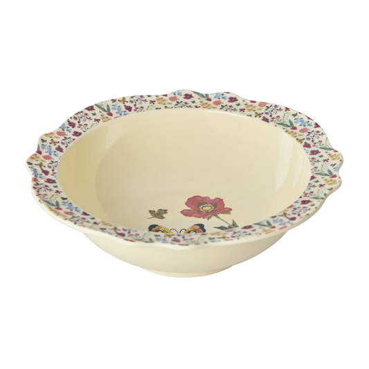 Rice Lille Vintage Skål - Creme - Nathalie Lété Print - Large - 750 ml