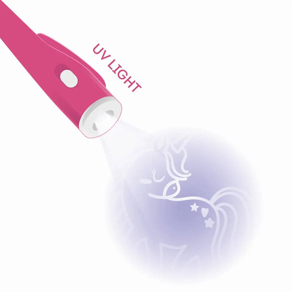 Magic invisible pen - Space – Usynlig blækpen med UV-lys