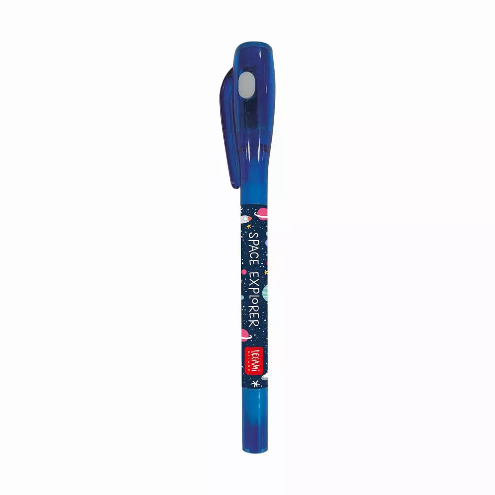 Magic invisible pen - Space – Usynlig blækpen med UV-lys