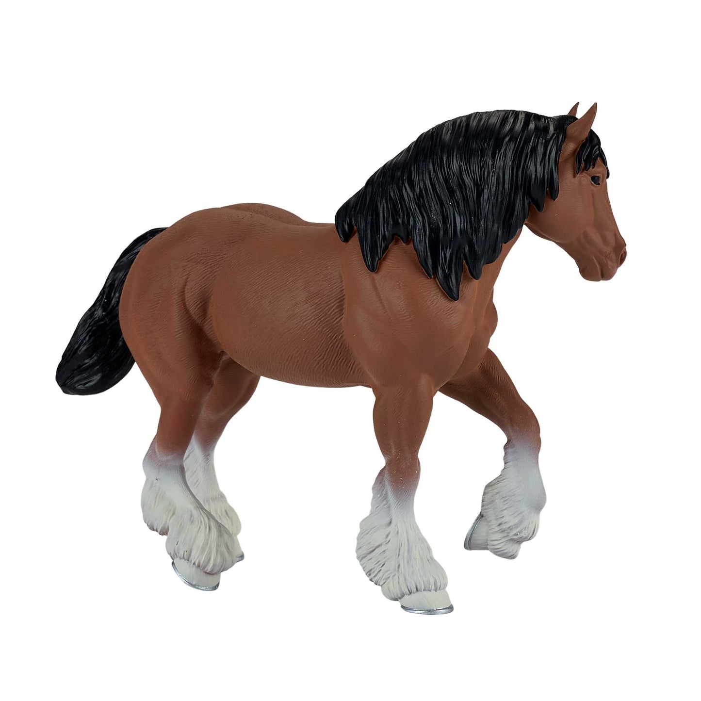 Mojo Clydesdale hest - Brun