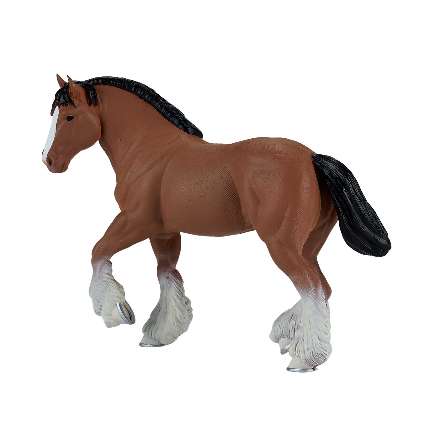 Mojo Clydesdale hest - Brun