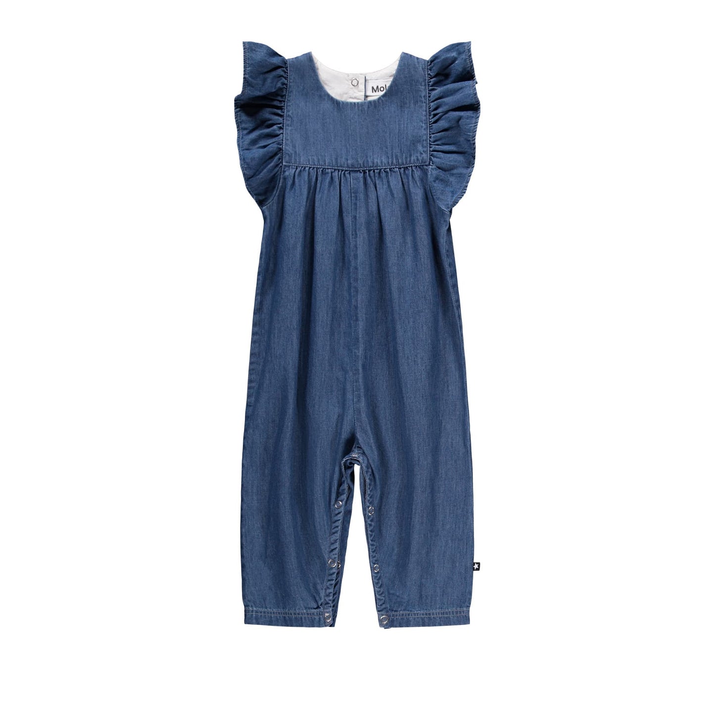 MOLO Buksedragt - Fifi Mid Blue Wash