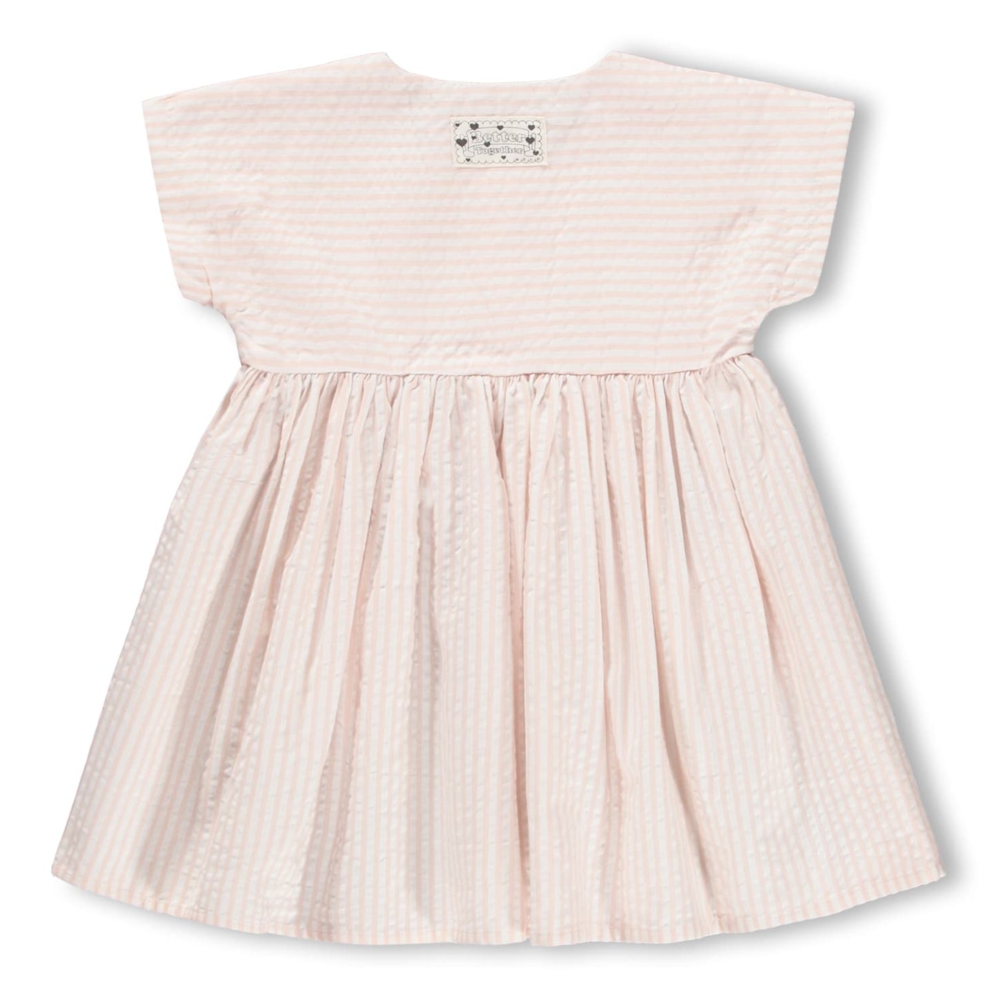 MOLO Kjole - Carlotta Cloud Pink Stripe