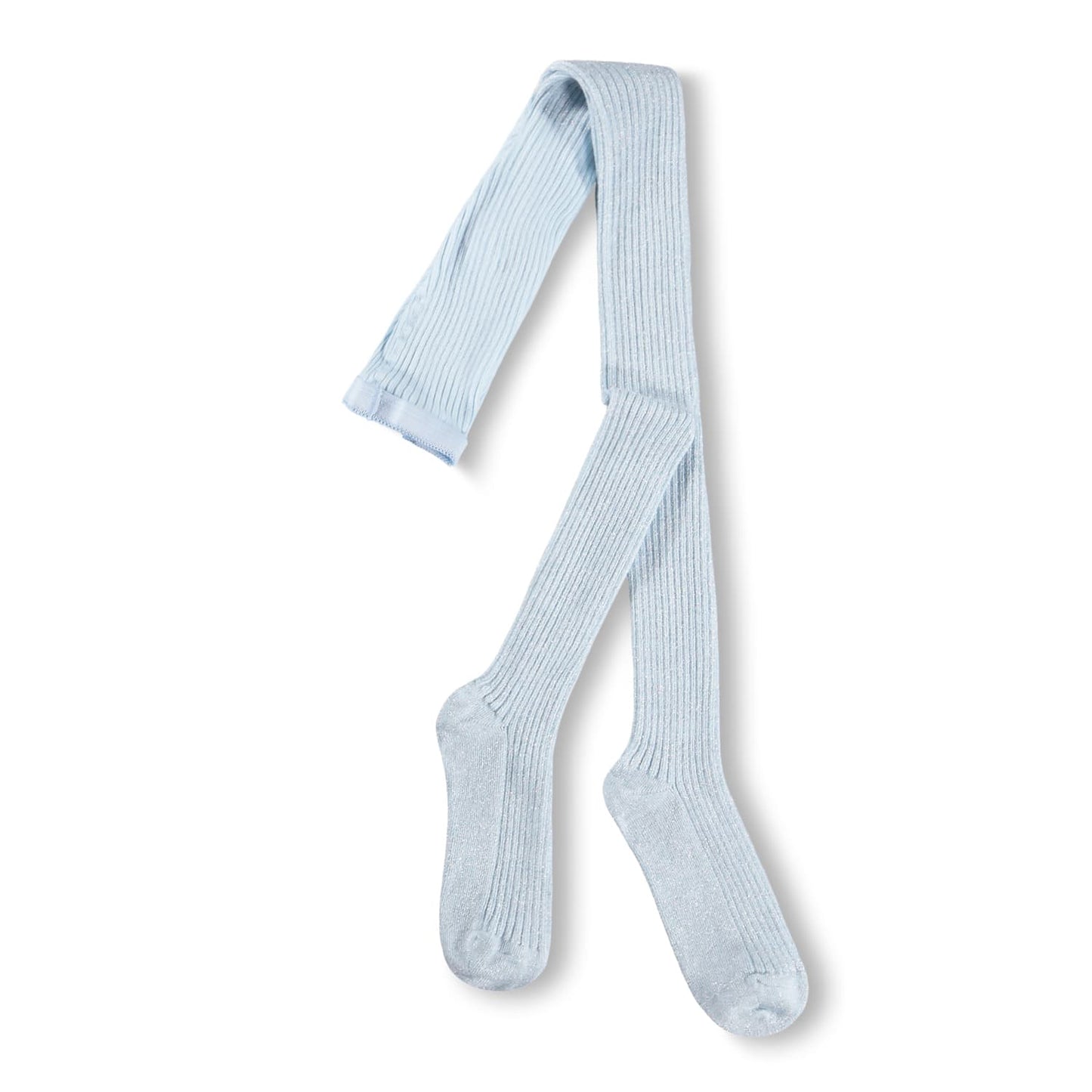 MOLO strømpebukser - Glitter rib Tights Morning Sky