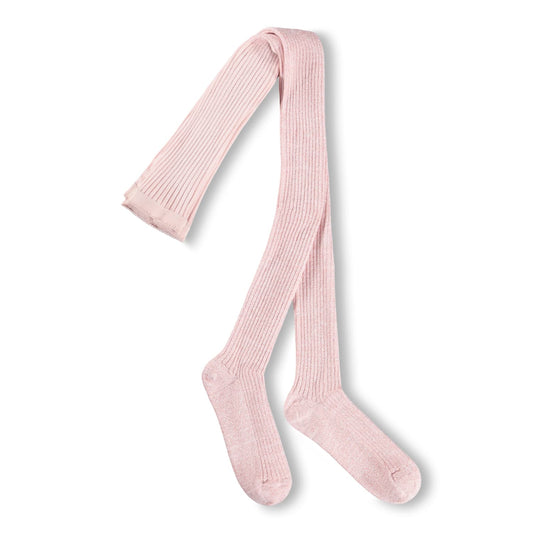 MOLO strømpebukser - Glitter rib Tights Cloud Pink