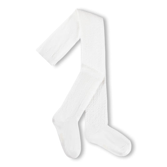 MOLO strømpebukser - Pointelle Tights - Daylight White