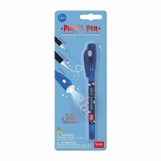 Magic invisible pen - Space – Usynlig blækpen med UV-lys