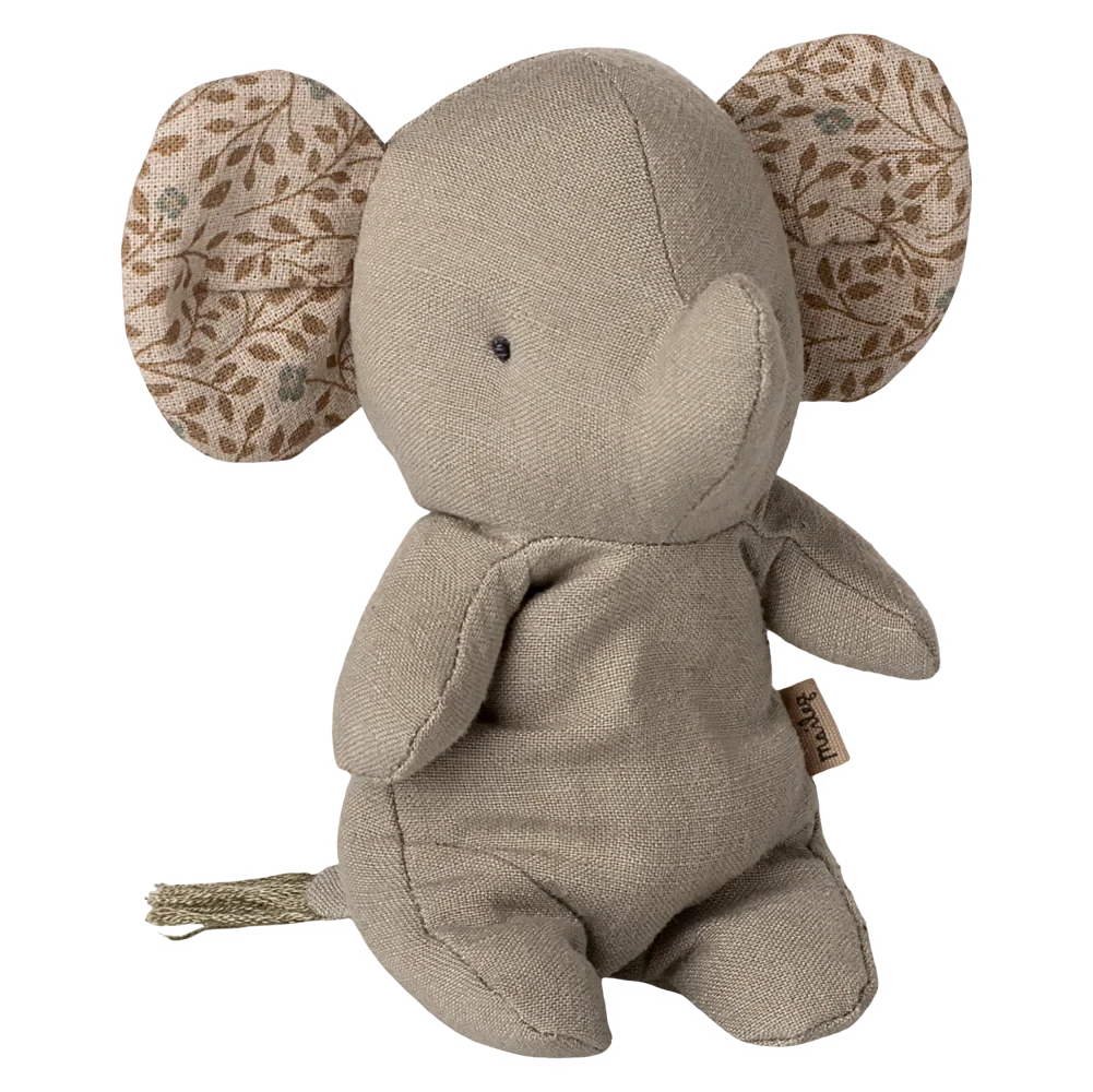 Maileg  Safari friends - Elefant - Mini - Grå