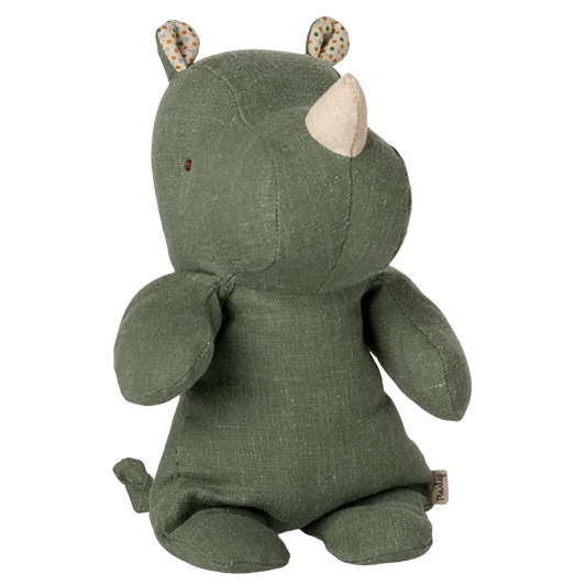 Maileg  Safari friends, Næsehorn, Lille - Salviegrøn