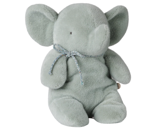 Maileg Plyselefant - Medium - Blød mint