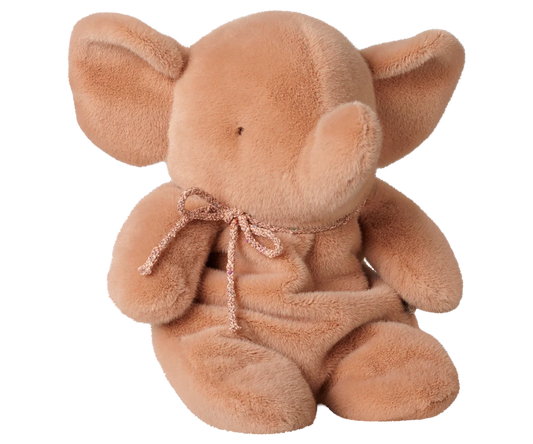 Maileg Plyselefant - Medium - Vintage rosa