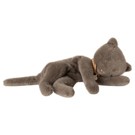 Maileg Sovende plyskilling - Medium - Grå