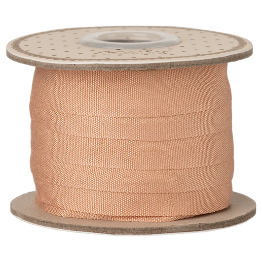 Maileg gavebånd, 13 mm, 10 m - Fersken