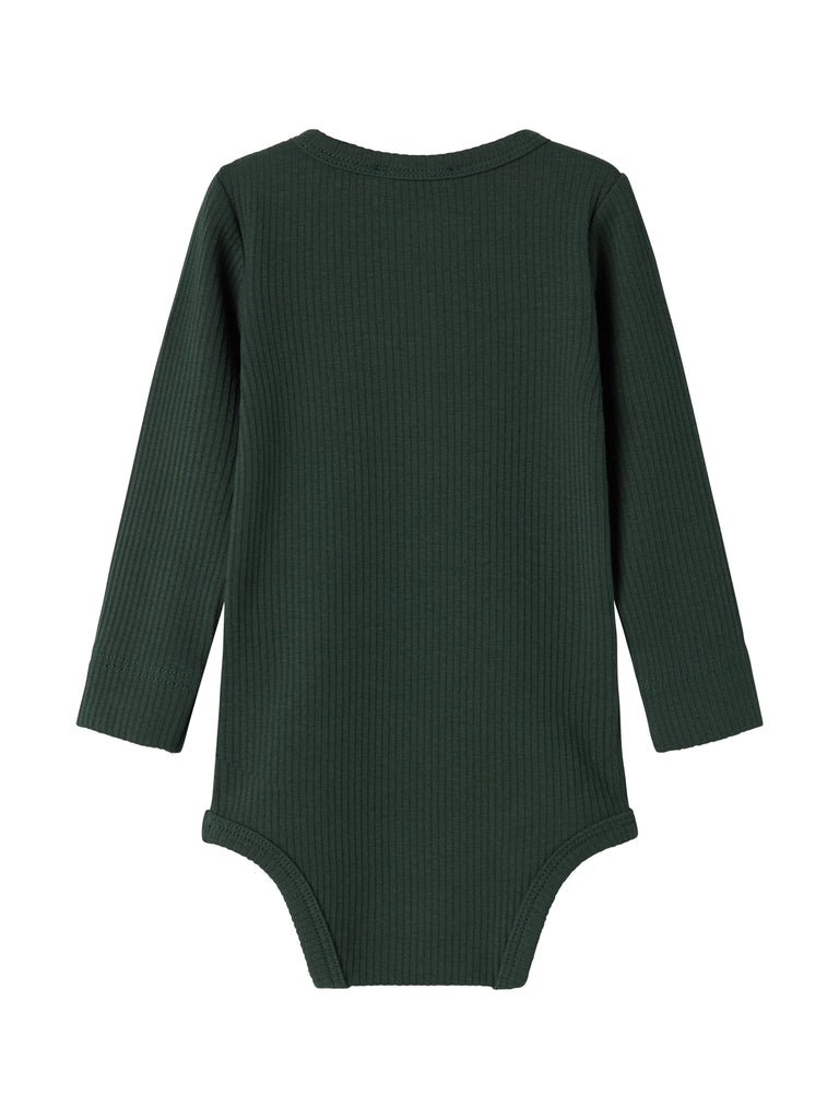 MarMar - Body LS, Bodystocking - Dark Leaf