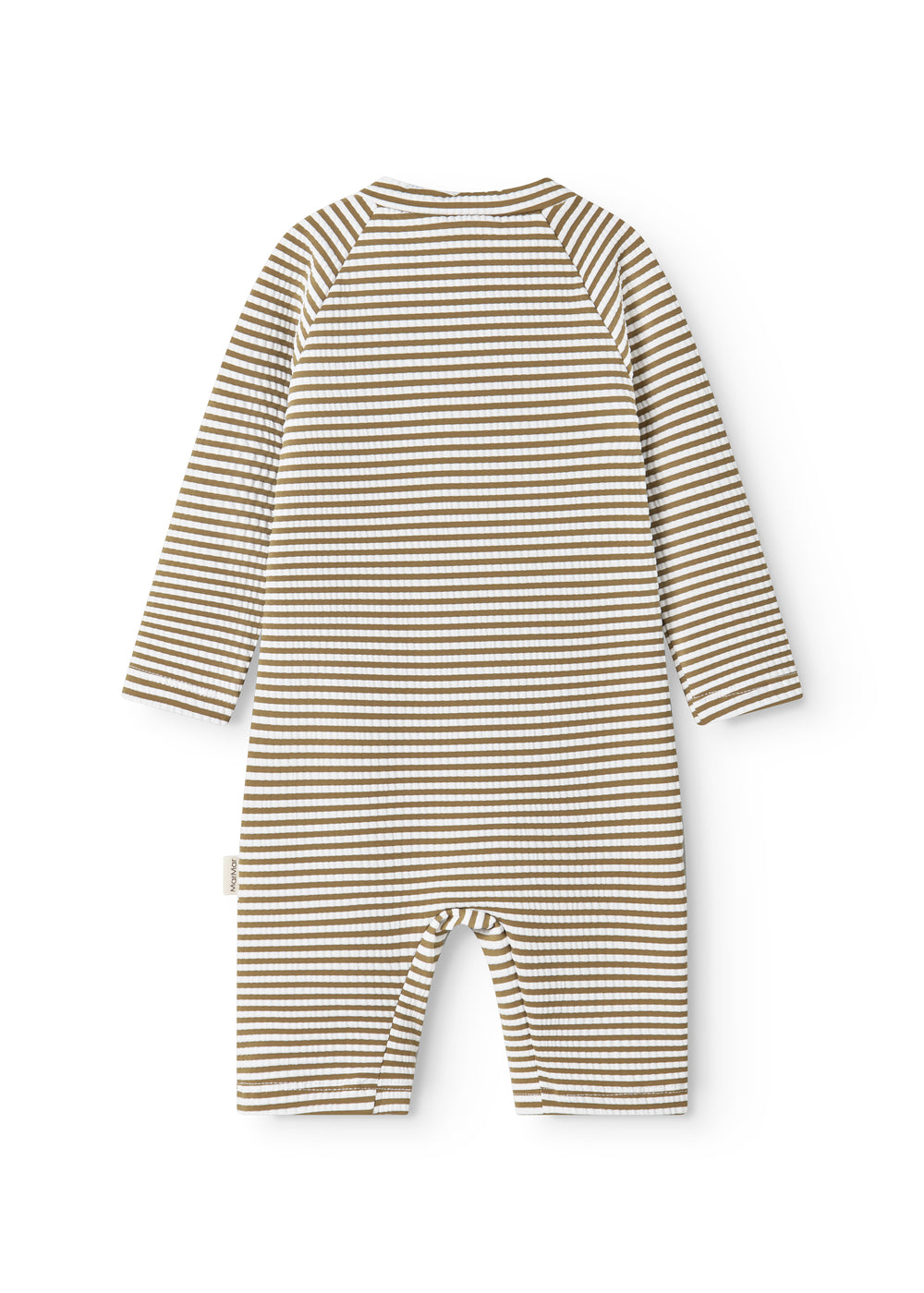 MarMar - Swal Suit - Seersucker Swim - Dark Bronze Stripe