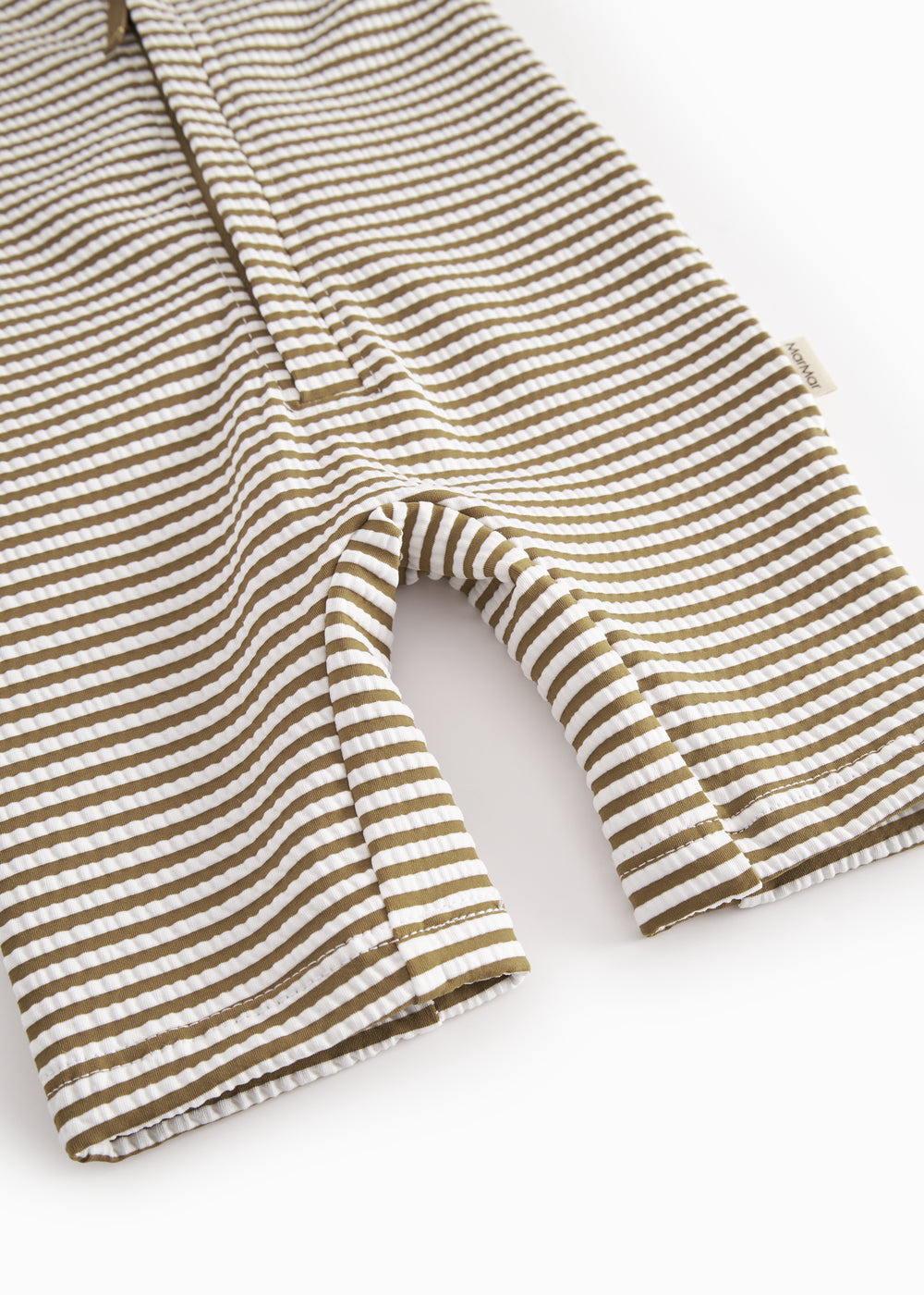 MarMar - Swal Suit - Seersucker Swim - Dark Bronze Stripe