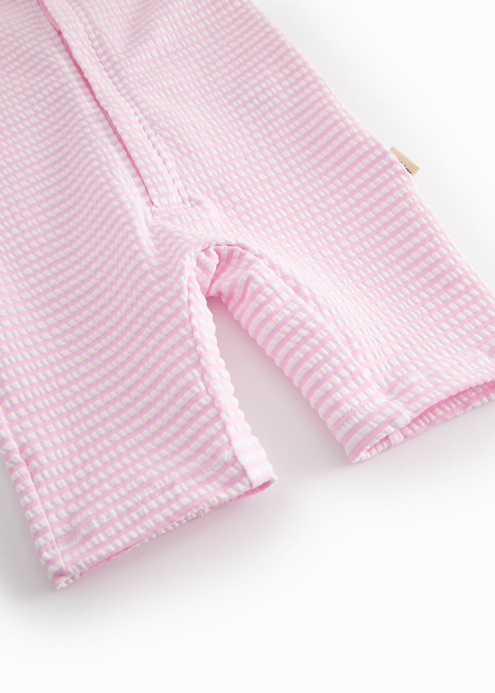 MarMar - Swal Suit - Seersucker Swim - Pink Stribe