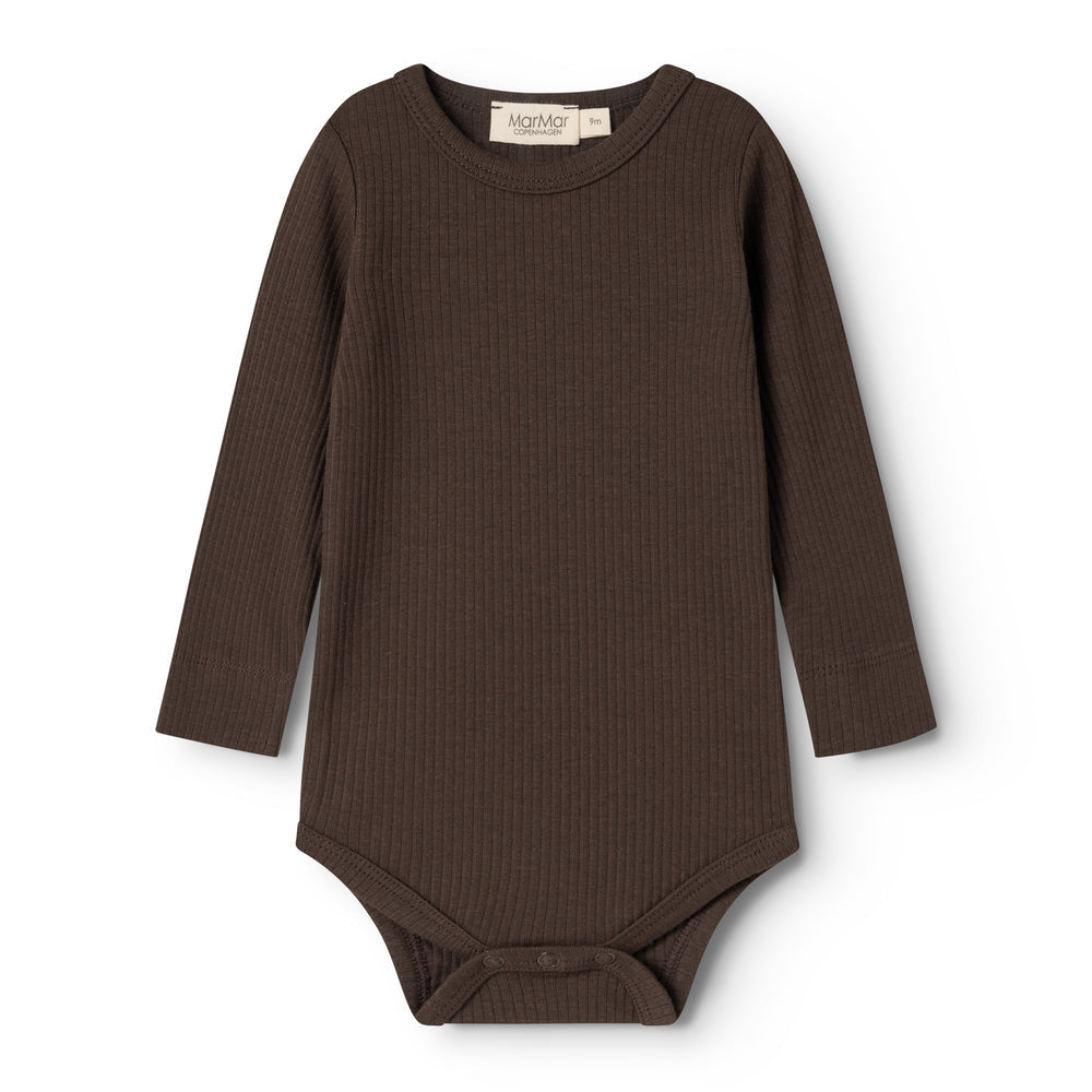 MarMar - Plain Body LS - Modal - Dark Roast