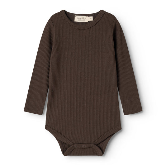 MarMar - Plain Body LS - Modal - Dark Roast