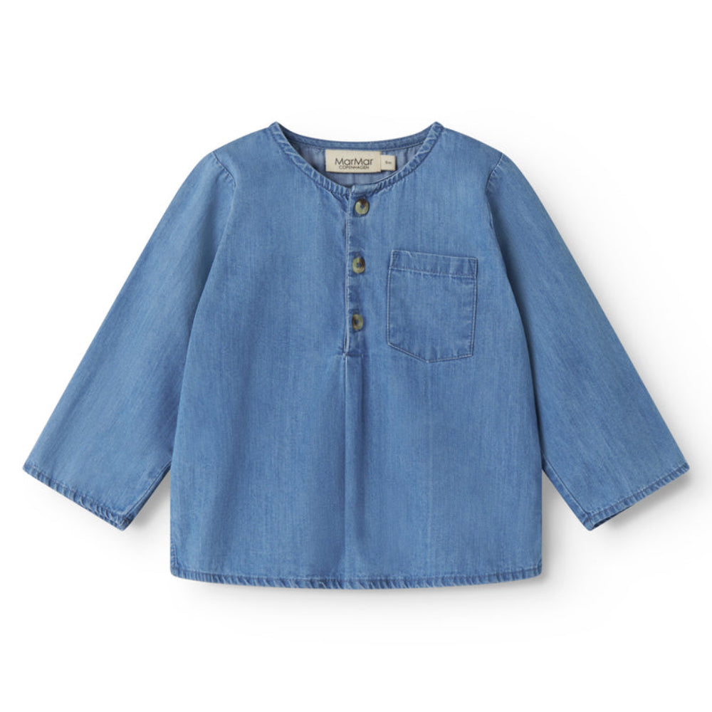 MarMar - Troy - Skjorte - Blue Denim