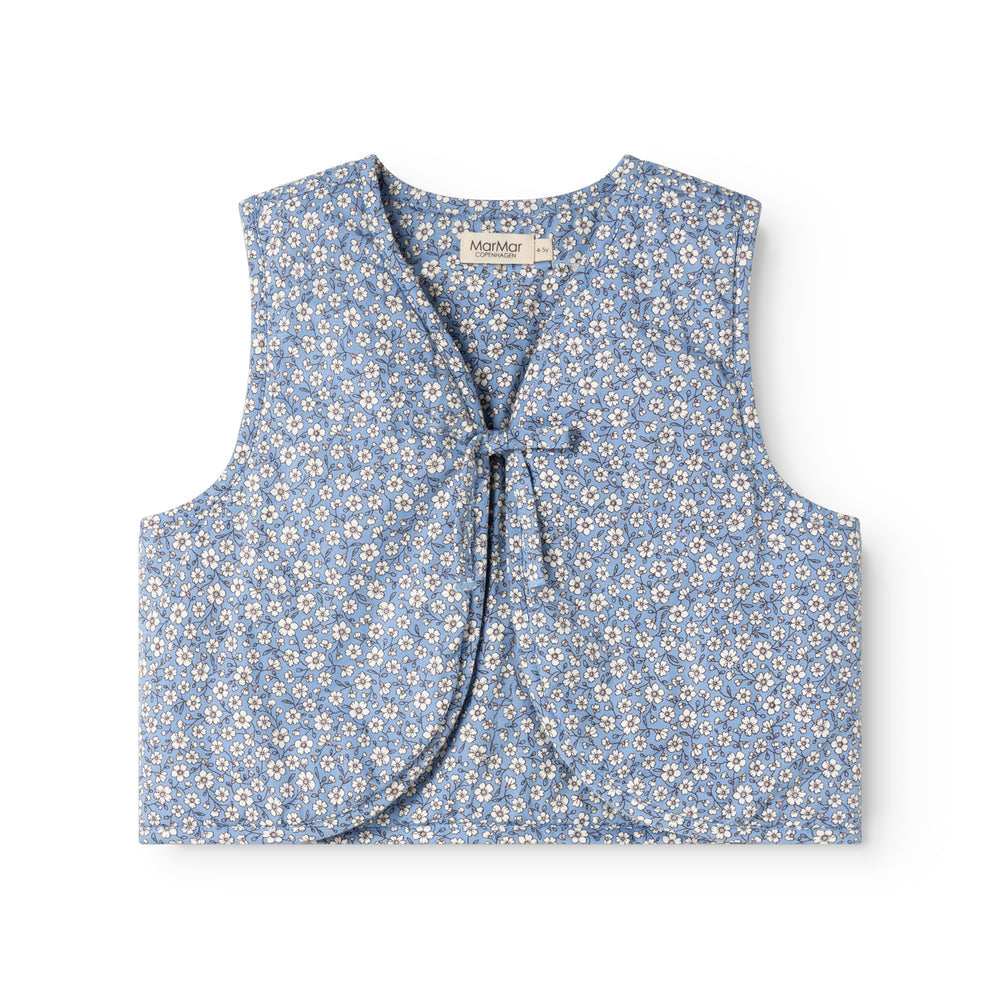 MarMar - Vest - Joyce - Soft Twill - Forget Me Not