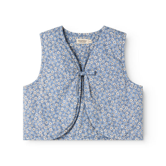 MarMar - Vest - Joyce - Soft Twill - Forget Me Not