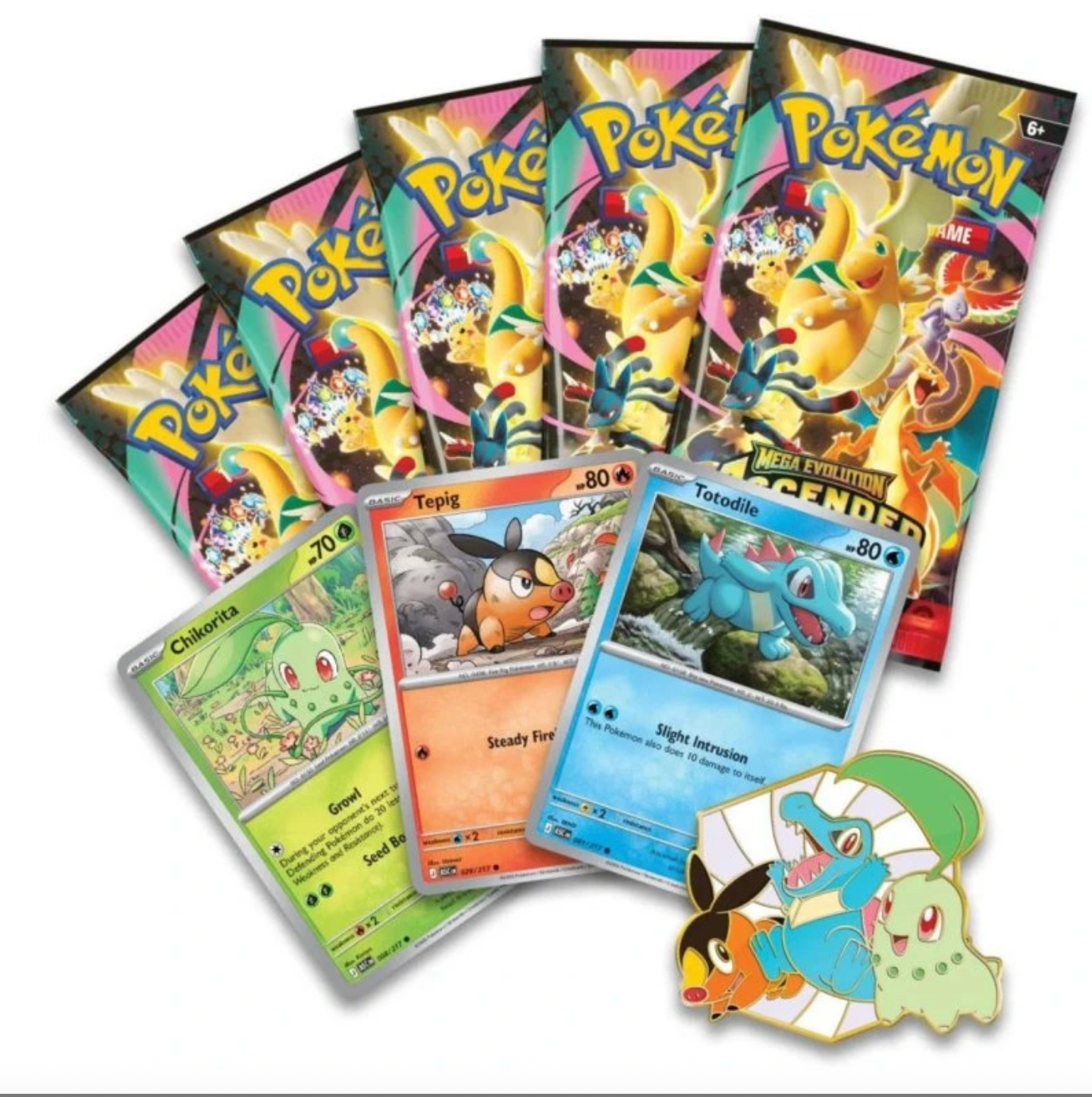 Pokémon – Mega Evolution – Ascended Heroes – Deluxe Pin Collection