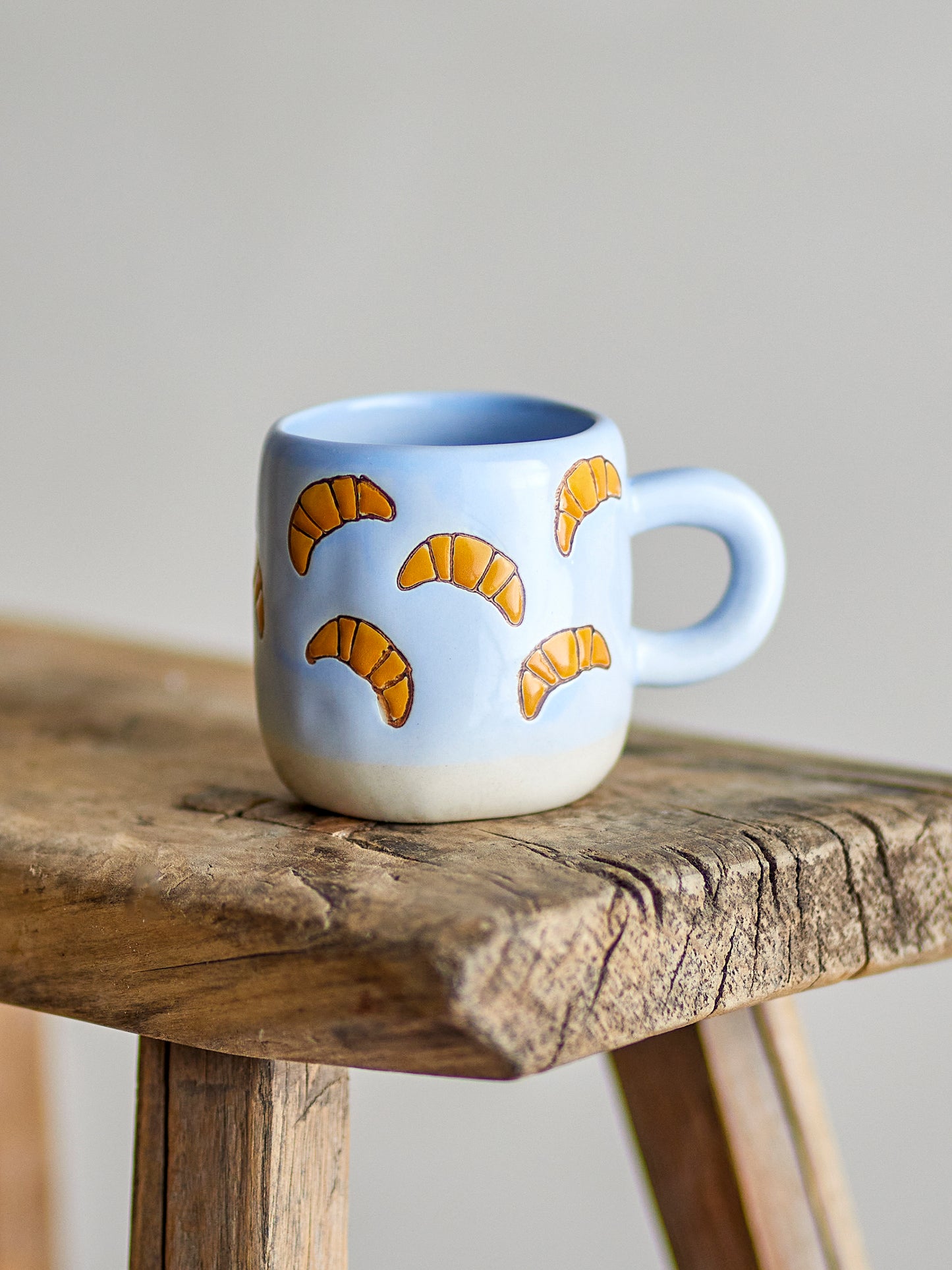 Millie Kop - Croissant - Blå - Stentøj