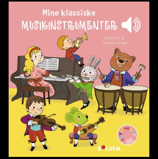 Bog - Mine klassiske musikinstrumenter – En bog med lyd