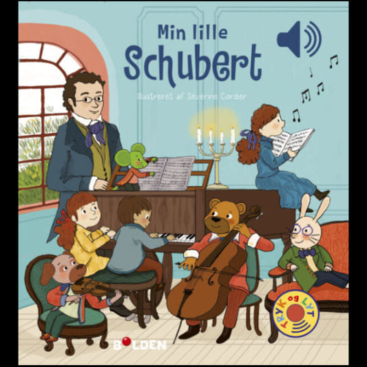 Bog - Min lille Schubert - En bog med lyd