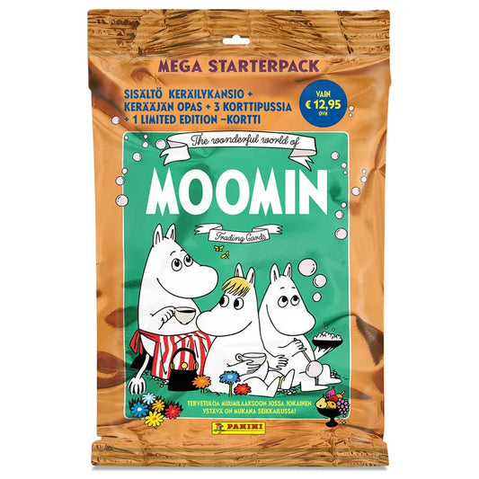 Moomin Trading Card -  The Wonderful World of Moomin Samlekort - Starter Pack