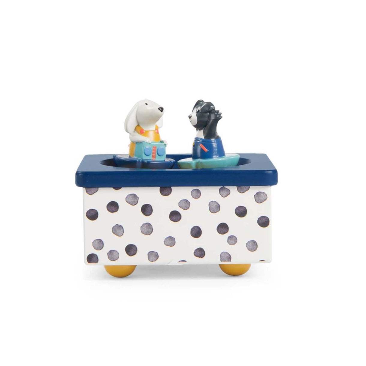 Moulin Roty - Spilledåse - Roterende dyr - Puce & Pilou