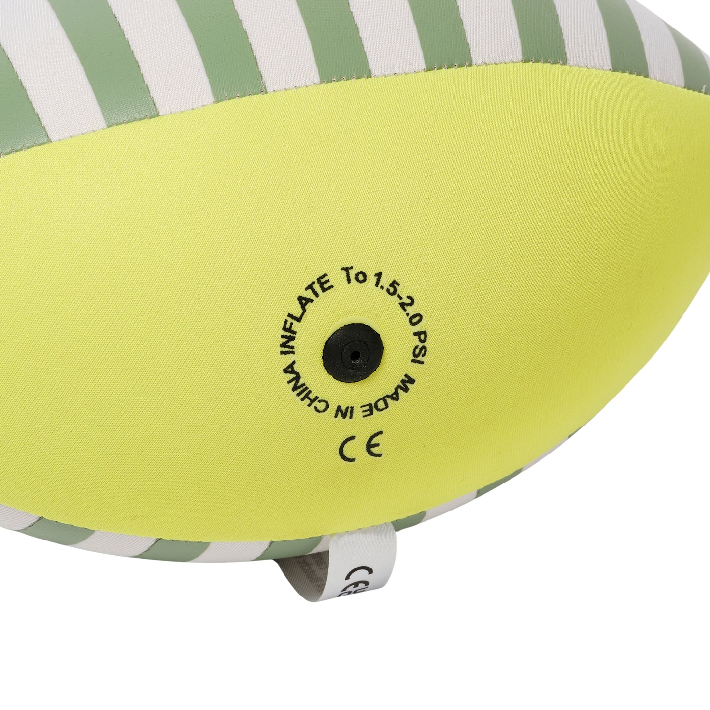 Neoprene Football - Tides Out Citrus