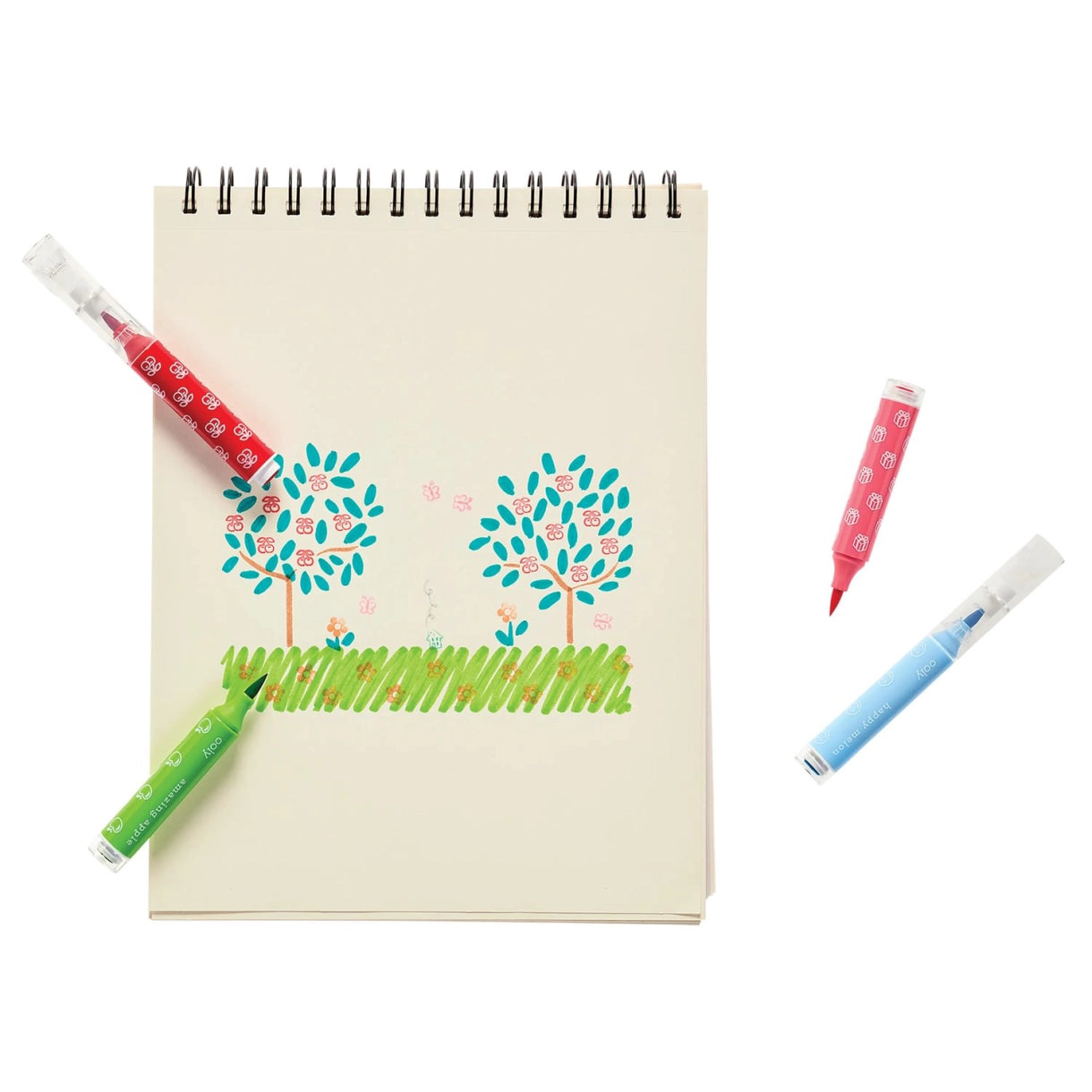 OOLY - Penseltusser med stempel 18 stk - Stampables