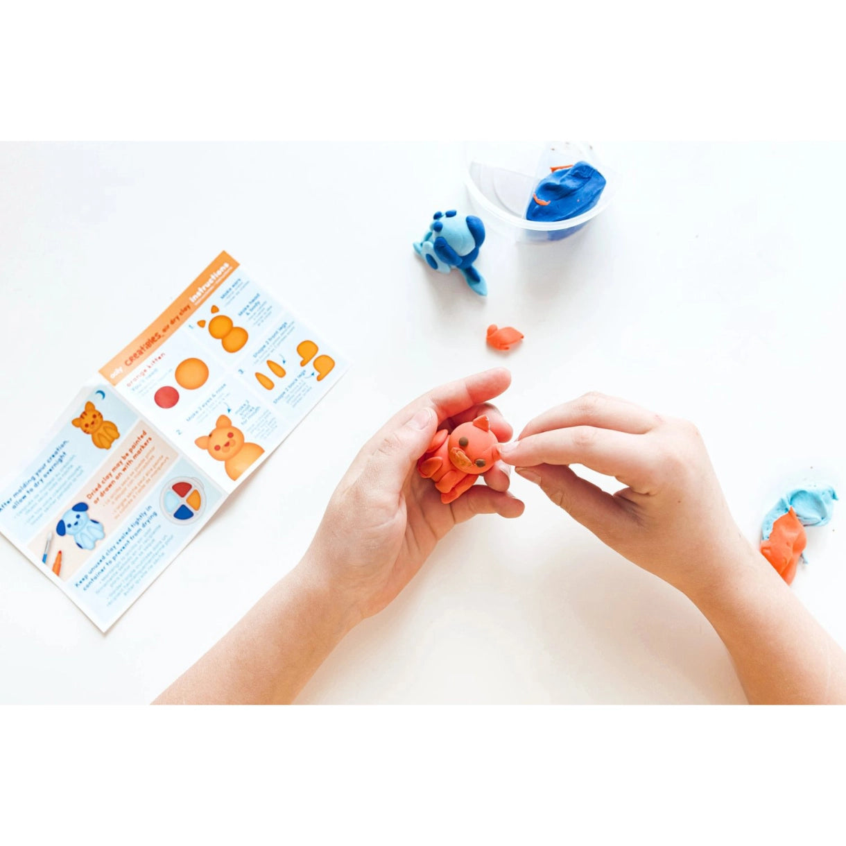 OOLY - Selvhærdende ler - Pet BFFs 4 farver - Creatibles