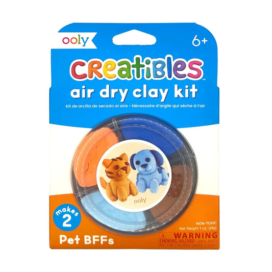 OOLY - Selvhærdende ler - Pet BFFs 4 farver - Creatibles
