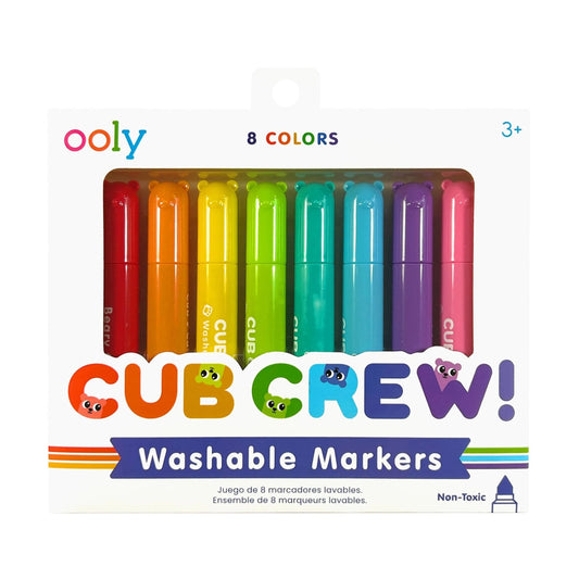 OOLY - Afvaskelige tusser 8 stk - Cub Crew