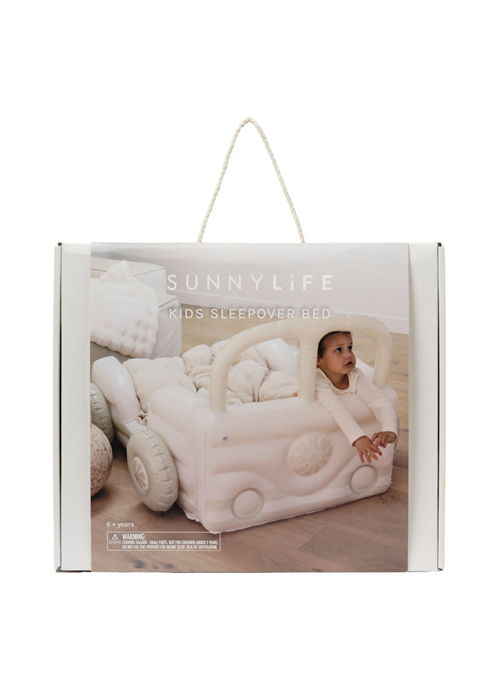 Opustelig seng  - Kids Sleepover Bed Summer Van Sand