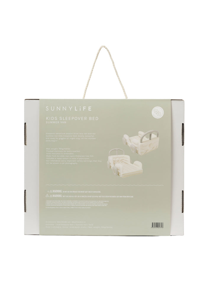 Opustelig seng  - Kids Sleepover Bed Summer Van Sand