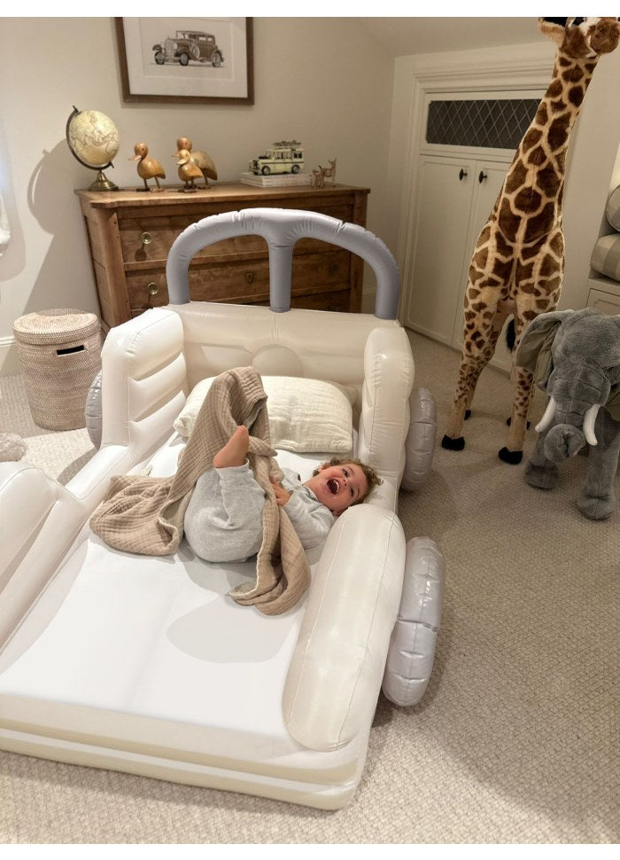 Opustelig seng  - Kids Sleepover Bed Summer Van Sand