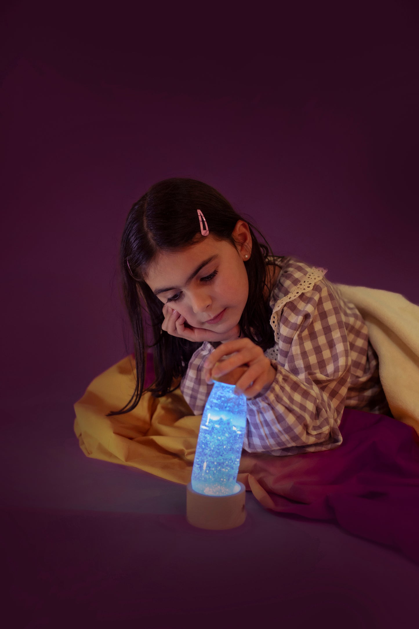 Sensorisk Lysbase til Sanseflasker - PETIT BOUM MAGIC LAMP
