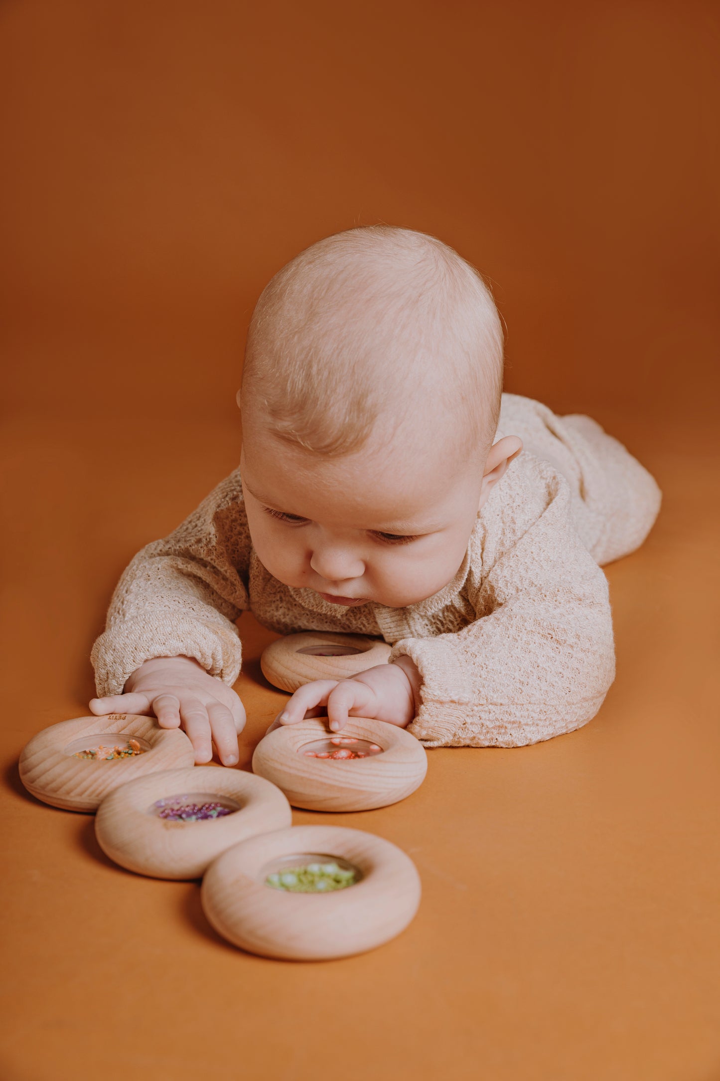 SANSE RANGLE KIWI - SENSORY DONUT KIWIS - SANSELEGETØJ