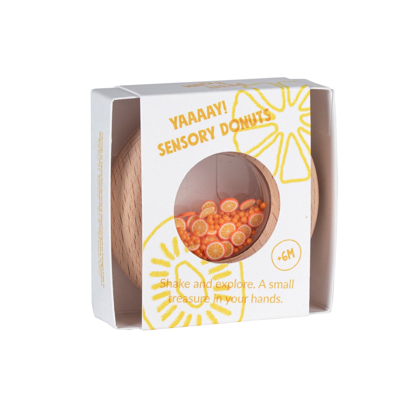 SANSE RANGLE APPELSIN - SENSORY DONUT ORANGES - SANSELEGETØJ