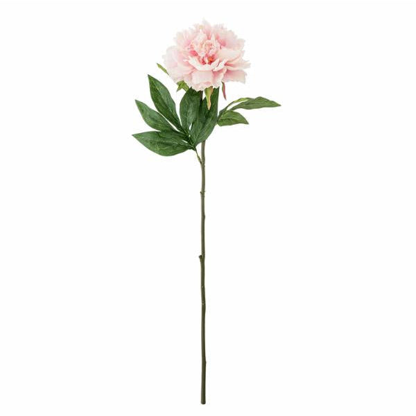 Peony Stilk, Rosa, Kunstig Blomst